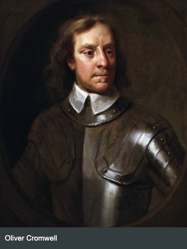 Portrait of Oliver Cromwell